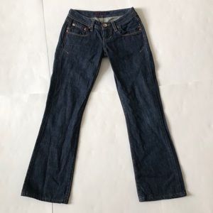 LTB 25x34 Jeans Dark Blue denim zipper 5 pocket cotton Excellent Condition